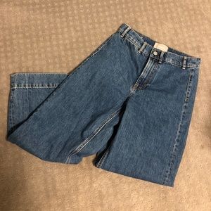 Everlane wide leg crop edition two jeans
